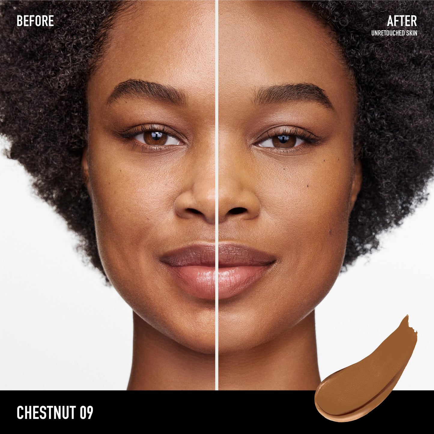 bareMinerals Complexion Rescue Natural Matte Tinted Moisturizer, Chestnut 09, Vegan, Cruelty-Free & Dermatologist-Tested