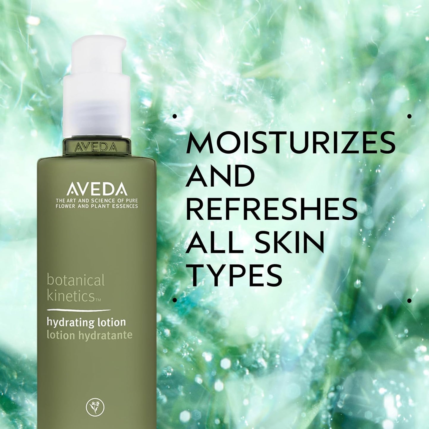 Aveda Hydrating Lotion - Daily Face Moisturizer for All Skin Types | Coconut, Jojoba, Caffeine, Aloe