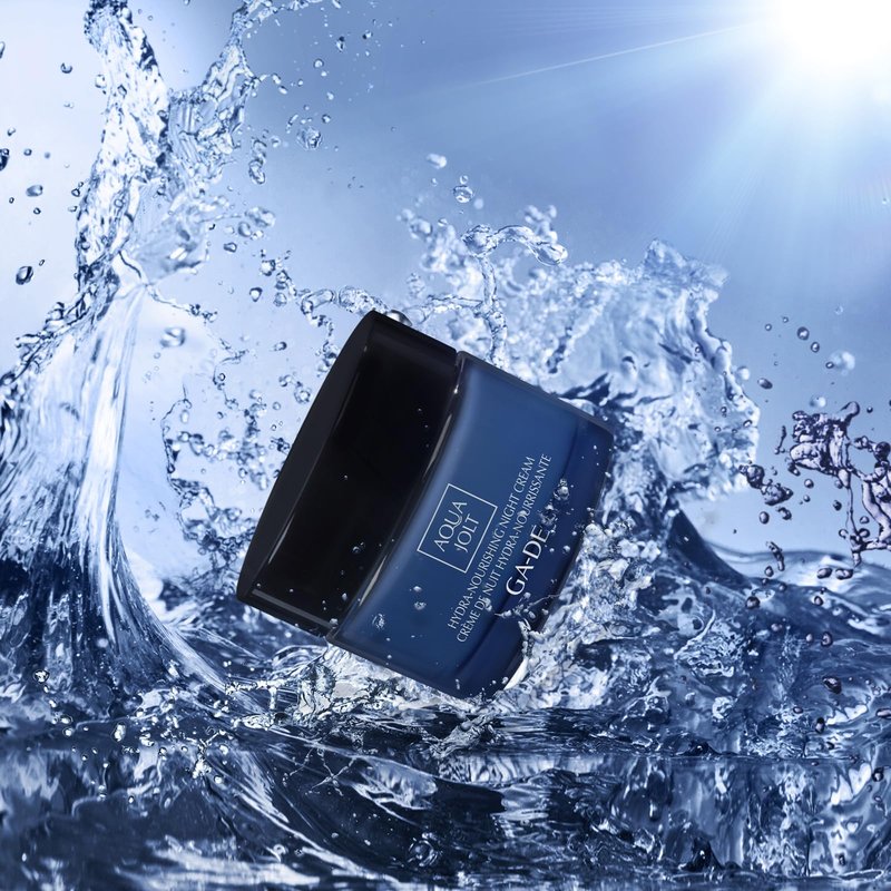 GA-DE Aqua Jolt Hydra-Nourishing Night Cream - Face Moisturizer with Hyaluronic Acid - Face Cream with Tamarind Extract H-22 and Vitamin E - 1.7 oz