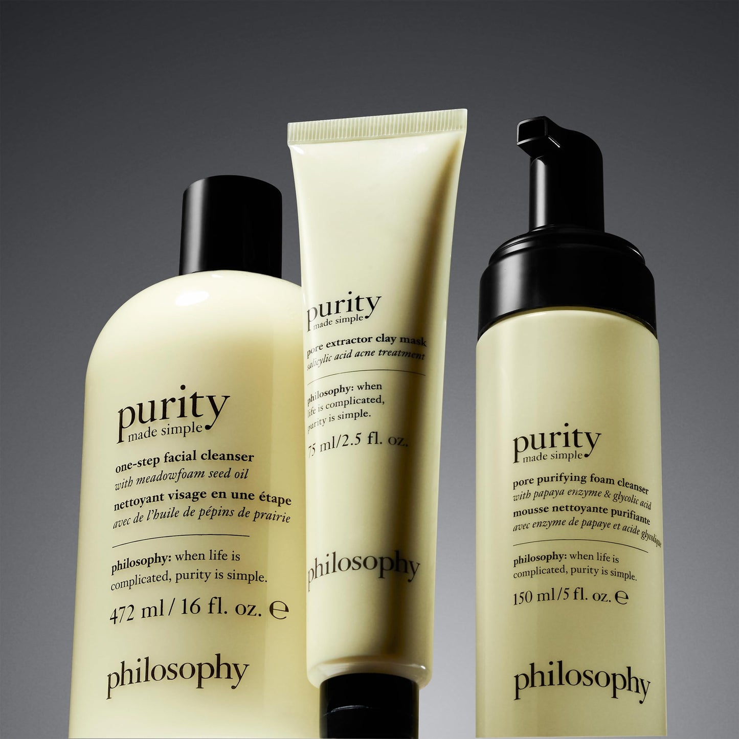 philosophy Purity Made Simple One-Step Facial Cleanser, 22 oz