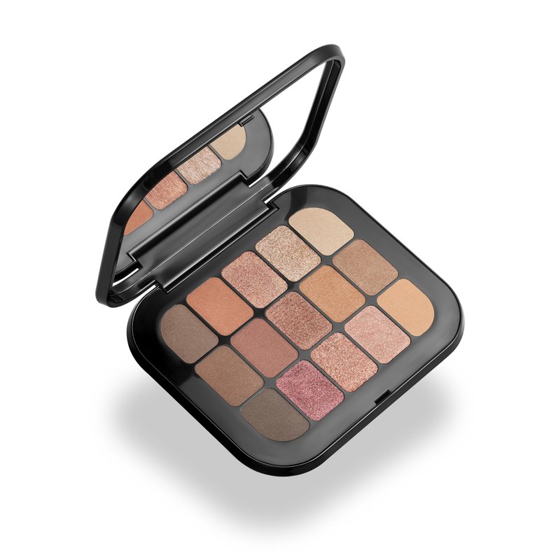 Kiko Milano Master Eyeshadow Palette 02, Palette With 15 Matte And Metallic Eyeshadows