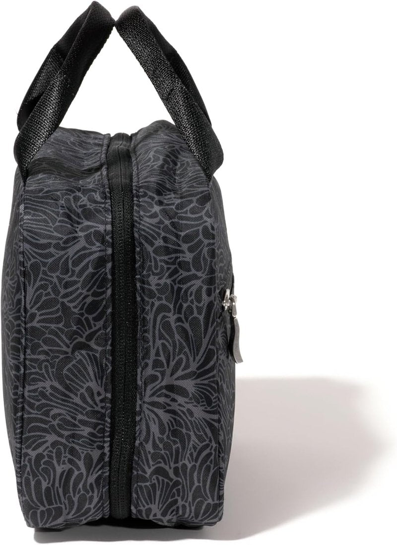 Baggallini Hanging Travel Toiletry Kit - Compact Organizer for Toiletries | Lightweight & Durable