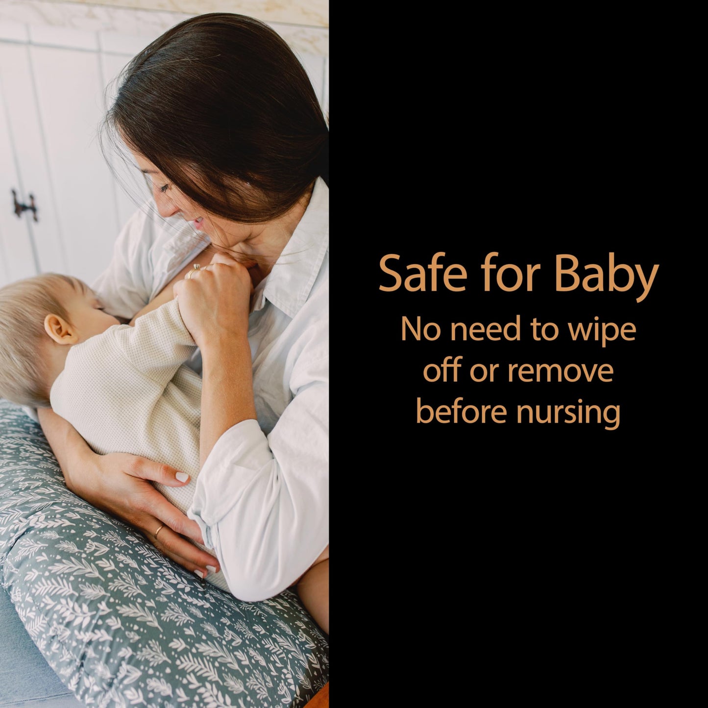Dr. Brown's Lanolin+ Nipple Balm, Postpartum and Breastfeeding Essential, Soothe and Protect Dry, Chapped Nipples, 7 g/.25 oz