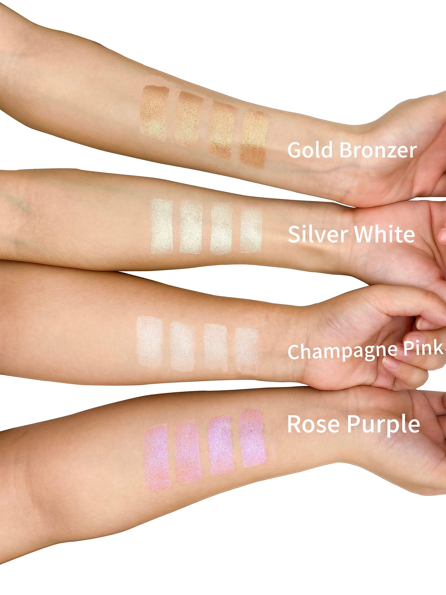 ONLYBETTER Purple Cream Highlighter for Face Body Eye Makeup