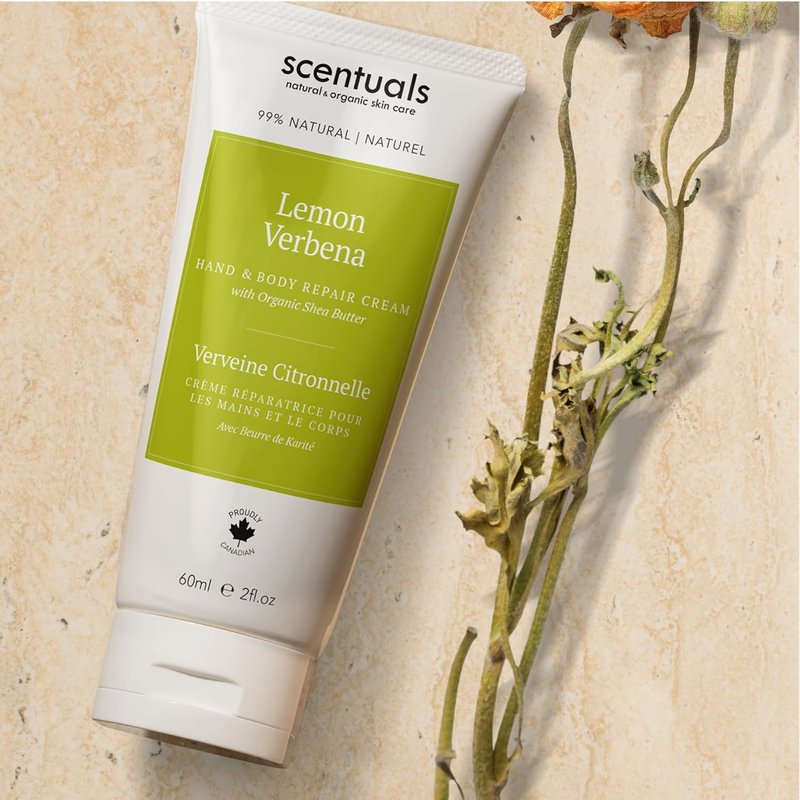 Hand Cream Set - Moisturizing Shea Butter & Cocoa Butter | 3 Scents: Lemon Verbena, Honey Lavender, Vanilla Sandalwood - 60 ml