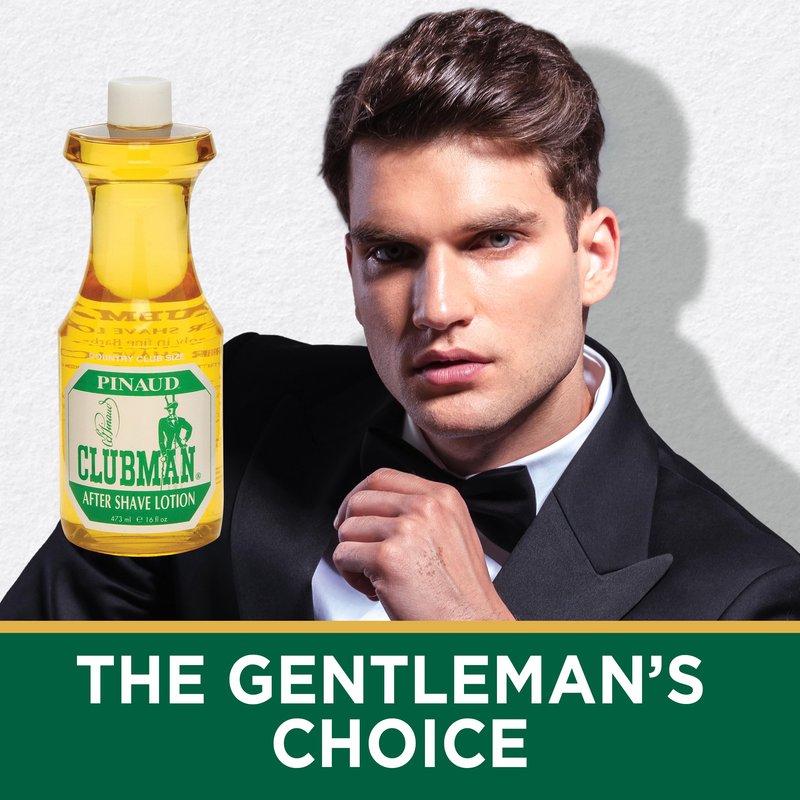 Clubman Pinaud After Shave Lotion – Soothes Skin After Shaving with Masculine Fragrance, Classic Barbershop Scent, 16 Oz, 2 Pack
