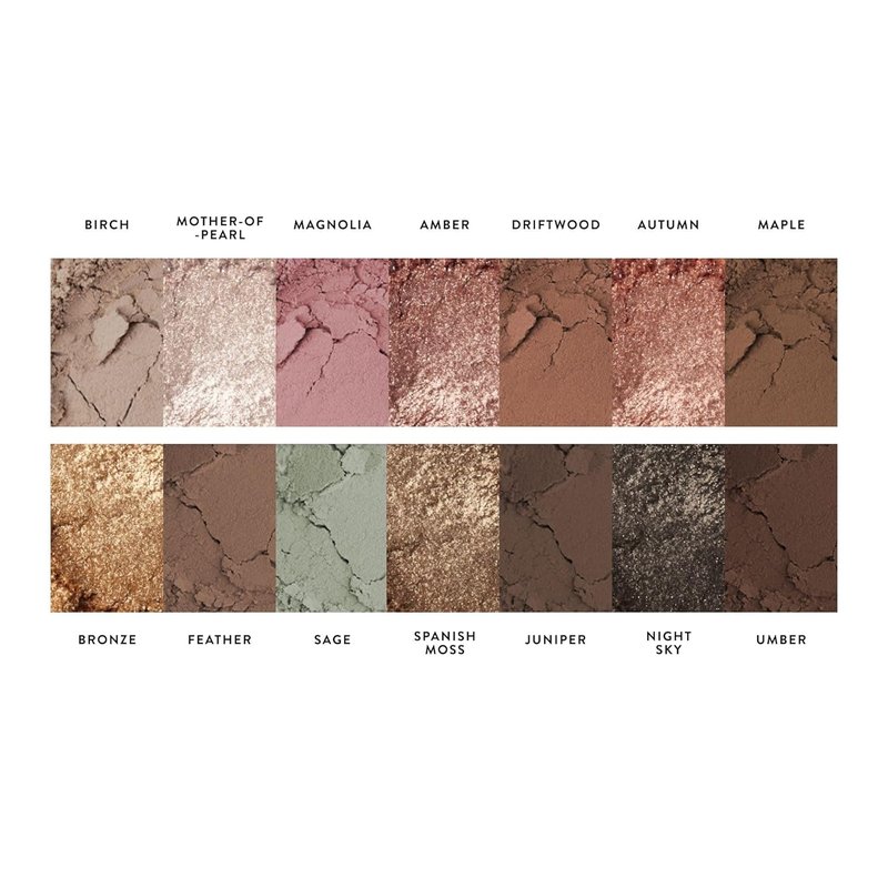 Laura Geller Baked Eyeshadow Palette - 14 Pigmented Shades for a Natural Look | Earthy Essentials