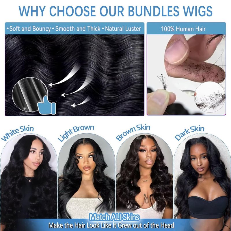12A Human Hair Bundles 26 Inch Body Wave 100% Unprocessed Brazilian Virgin Weave 1 Bundle for Women Natural Black Real Body Wavy Human Hair Extensions