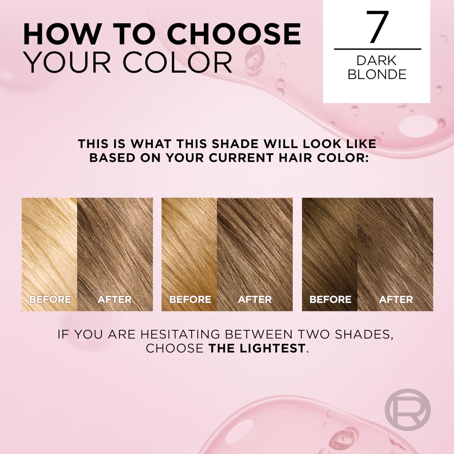 L'Oreal Paris Excellence Crème Permanent Hair Dye, Triple Care Hair Color with Hyaluronic Acid for 100% Gray Coverage, 7 Dark Blonde, 1 Kit (Packaging May Vary)