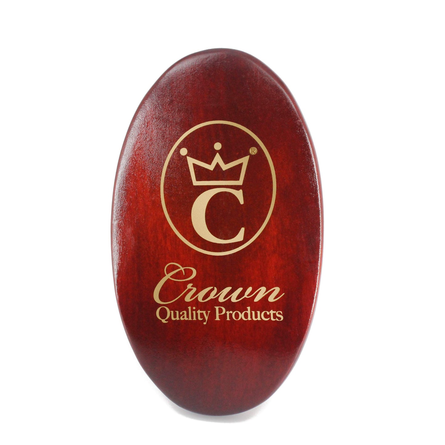 CQP Medium Firm Premium Mixed Boar bristle Caesar Hairbrush (Cherrywood)