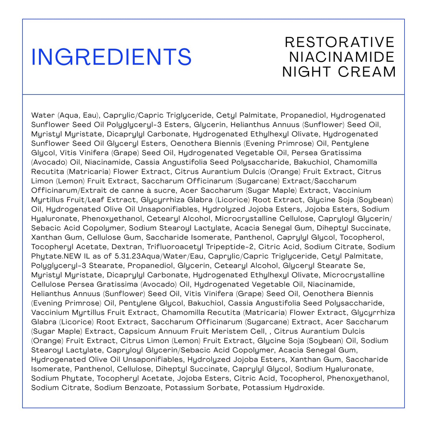The Outset Niacinamide & Bakuchiol Night Cream, Hydrating Fragrance-Free Moisturizer for All Skin Types & Sensitive Skin - 1.7 fl oz