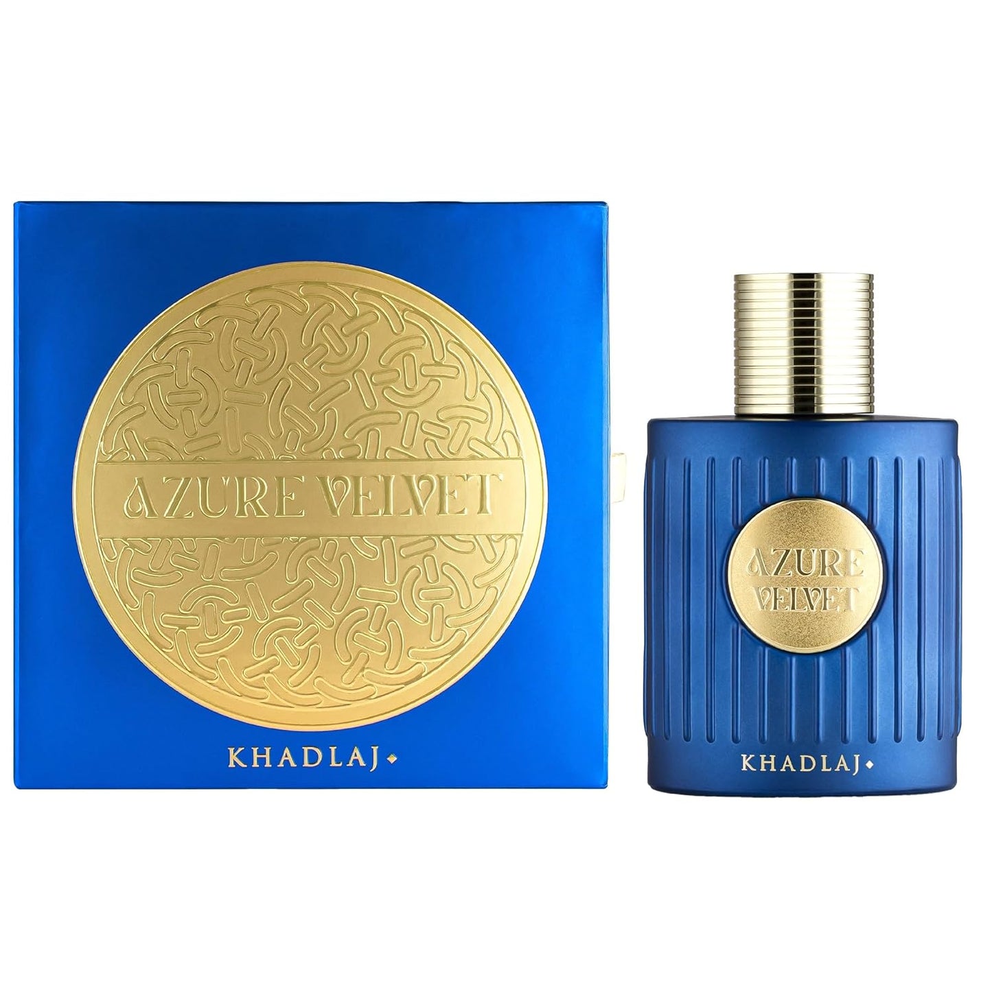 Khadlaj Azure Velvet Extrait De Parfum Spray - Unisex Fragrance | 3.4 Ounce Luxury Perfume