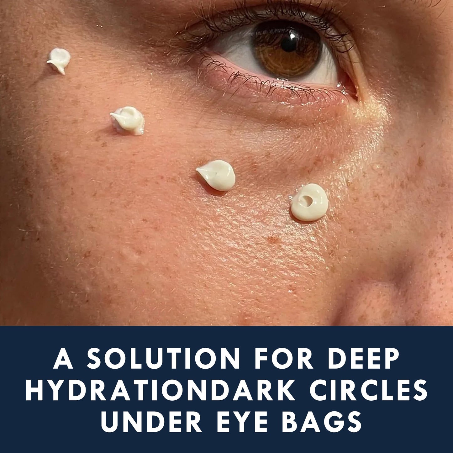 Eye Bags Treatment for Men: Caffeine Eye Cream for Dark Circles & Puffiness