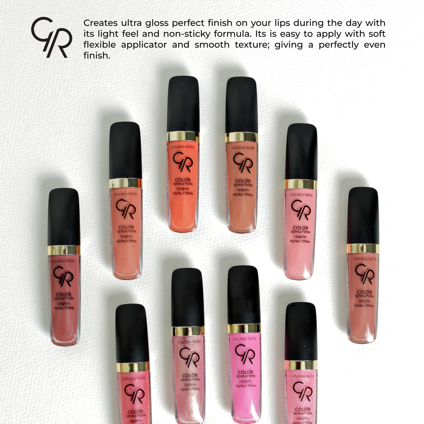 Golden Rose Cosmetics Lipgloss Color Sensation Light & Non-Sticky Gloss (NO:104)