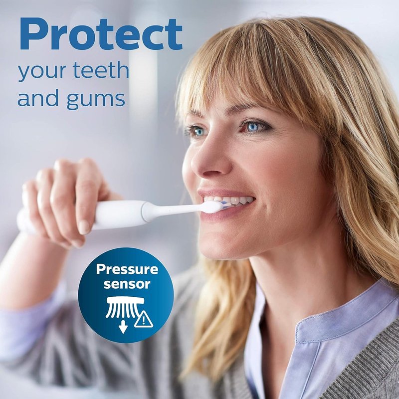 Philips Sonicare HX8911/02 HealthyWhite+ Rechargeable Electric Toothbrush, White