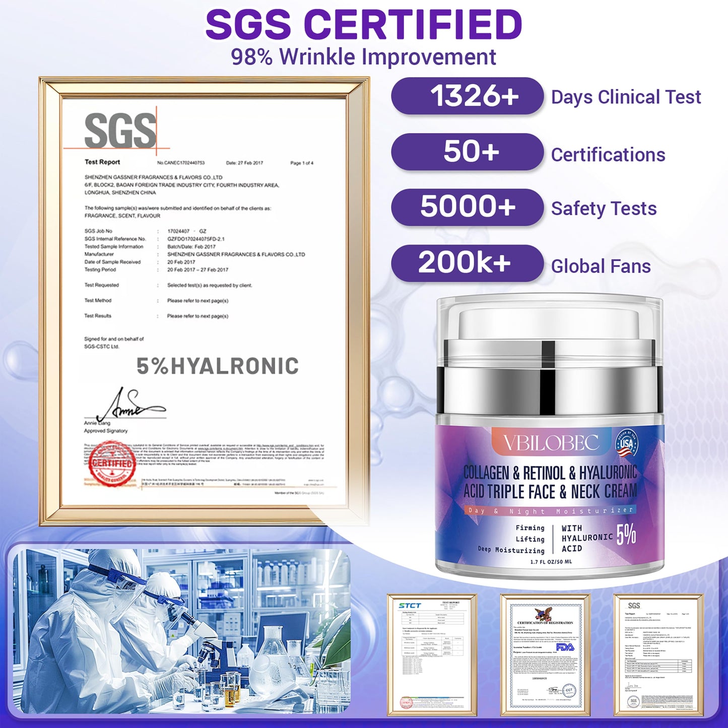 2025Latest Neck Firming Cream:[30+ SGS Certified][Used by Over 1M Fans]Anti-aging Neck & Face Tightening Cream,Lifting Moisturizer & suitable for face,neck and upper chest,1.7 fl oz.for Women&Men,2PC