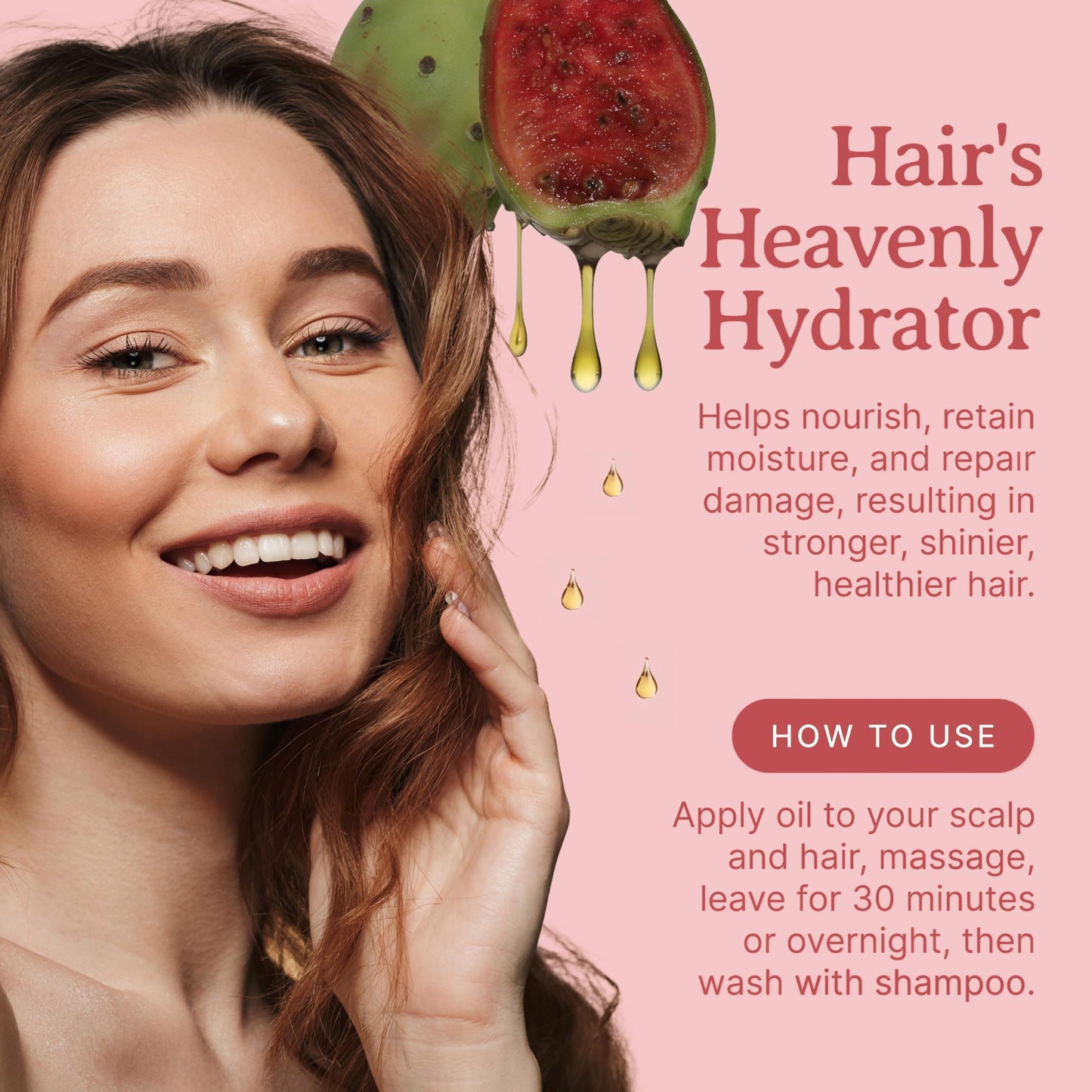 Bella Terra Oils - Prickly Pear Seed Oil 8 oz - Dive into the Richness of Cactus Oil, Bursting with Antioxidants & Minerals, Elevate Your Skin’s Vitality