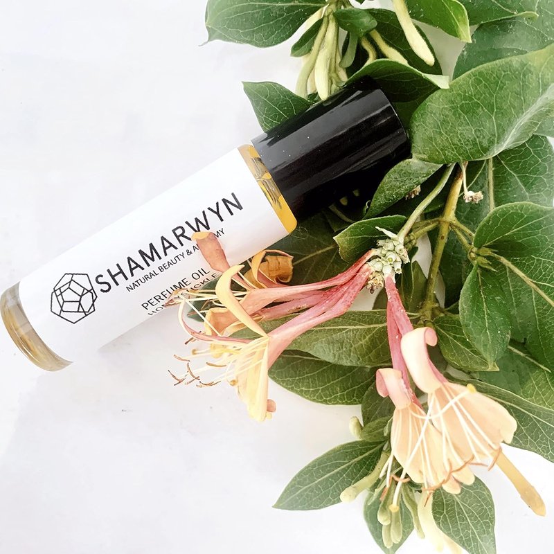 Honeysuckle Perfume Oil - Natural Organic Essential Oil Roll-On | Aromatherapy Blend
