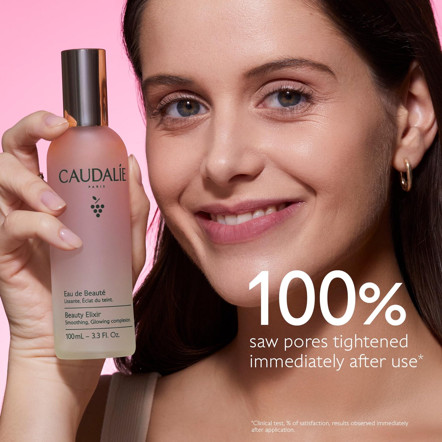 Caudalie Beauty Elixir Prep, Set Makeup, Glow Face Mist - 100 mL