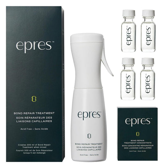 Epres Bond Repair Treatment Kit + Refill (2 x 15ml) | Bonding Treatment for Damaged Hair | Repair, Strengthen & Nourish | For All Hair Types, Textures & Extensions