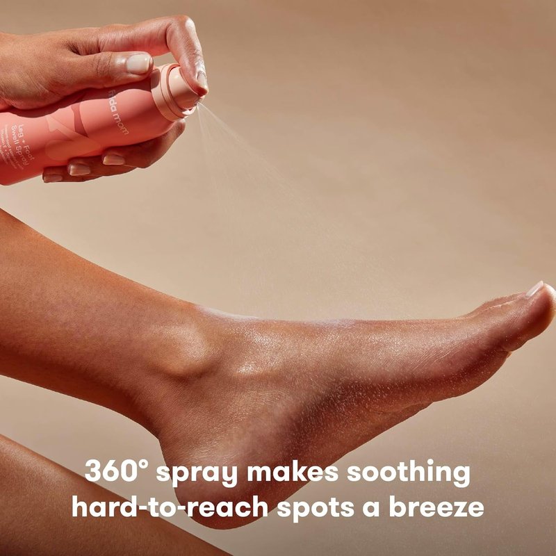 Frida Mom Foot Spray - Muscle Relief & Swelling Reduction for Legs and Feet | 3.4oz