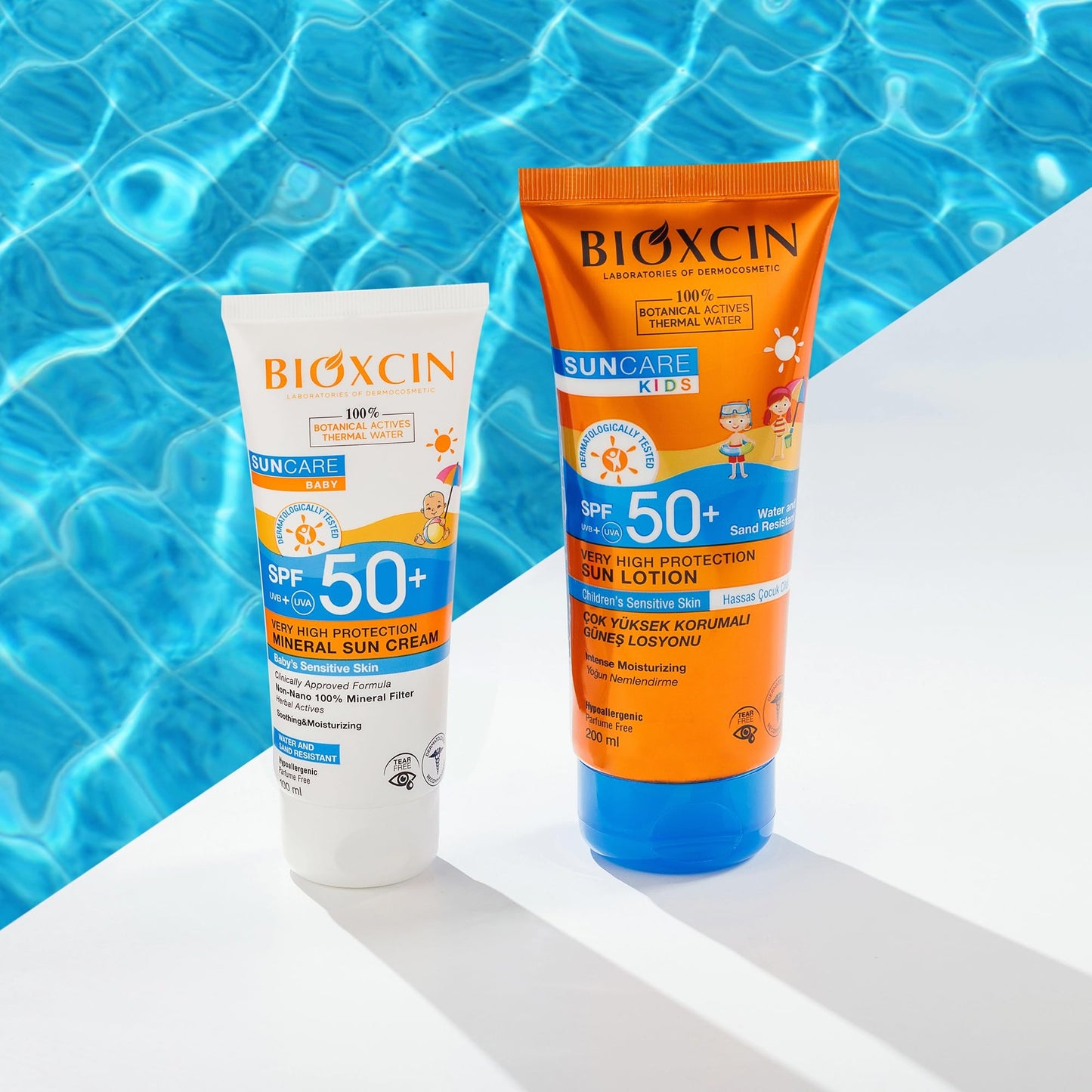 BIOXCIN Sun Care Very High Protection Children's Sunscreen 100% Botanical Active, 50 SPF, 200 ml