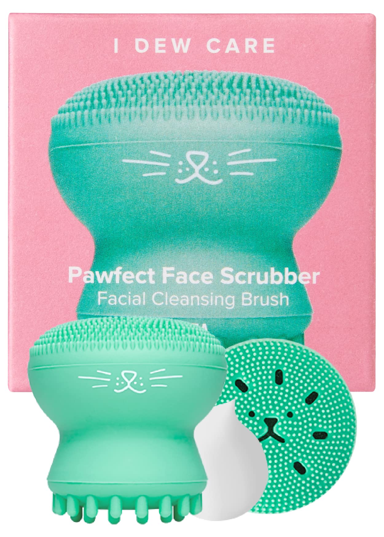 I Dew Care Kitten Glass Skincare Set - Perfect Gift for Girls and Women | Stocking Stuffers, Holiday, Christmas