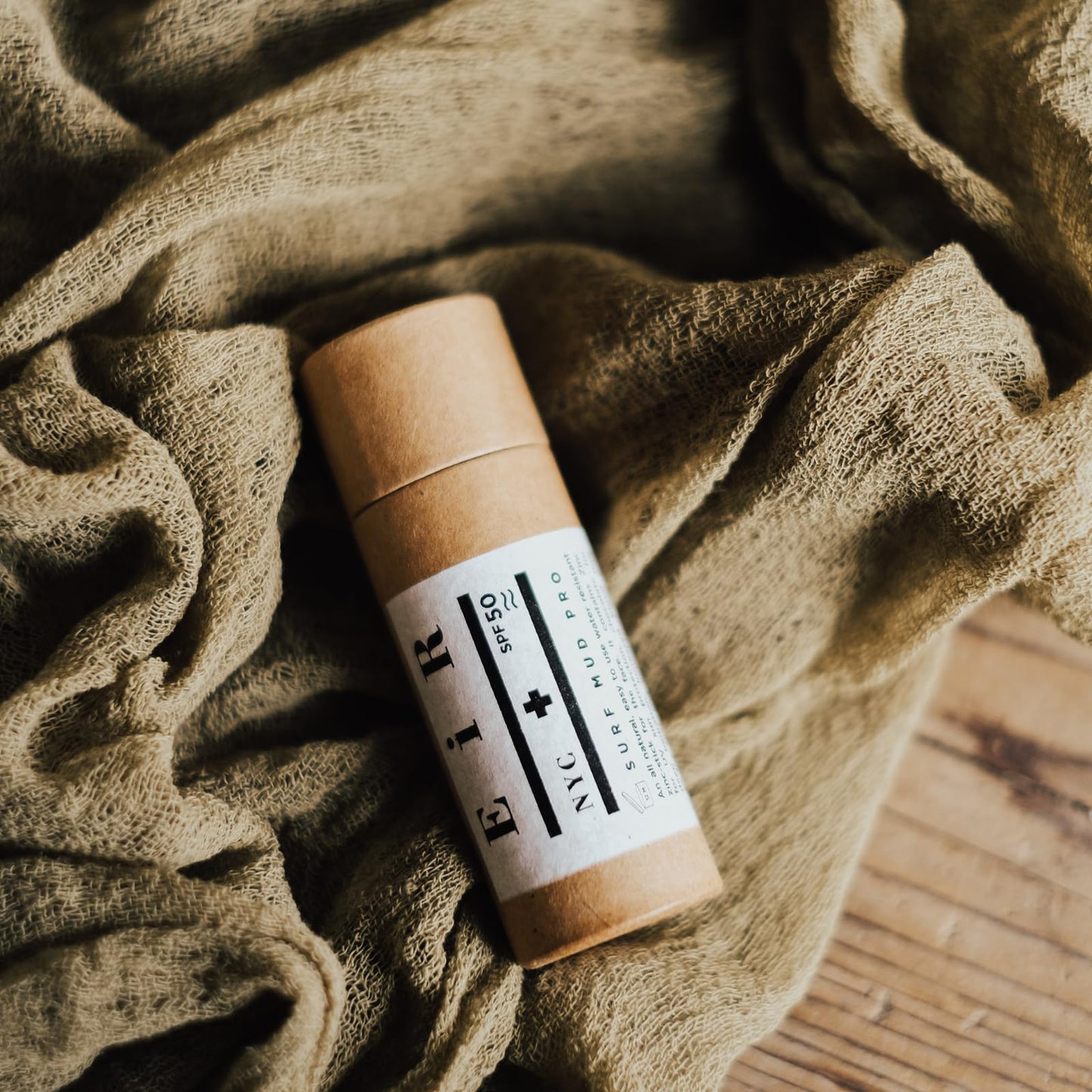 EiR NYC Organic Surf Mud Pro Sunscreen Stick - Non-Nano Zinc Oxide - Cruelty Free - Coconut, 1.5 Oz