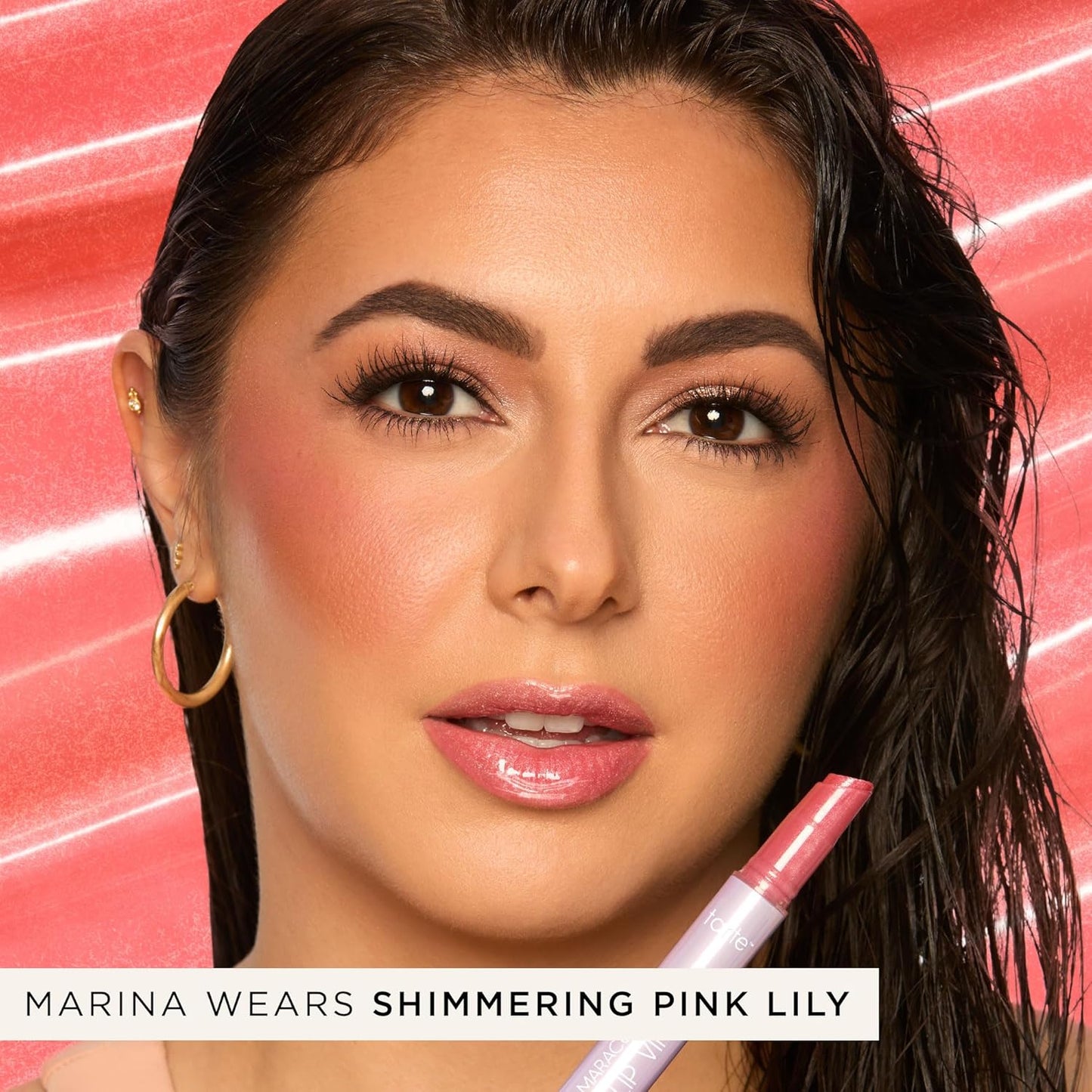Tarte Maracuja Juicy Lip Vinyl Gloss - Hydrating & Volumizing Lip Balm with Hyaluronic Acid | Vegan, Cruelty-Free, 0.2 oz