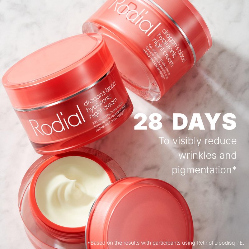 Rodial Dragon's Blood Hyaluronic Night Cream, 1.7 Fl Oz