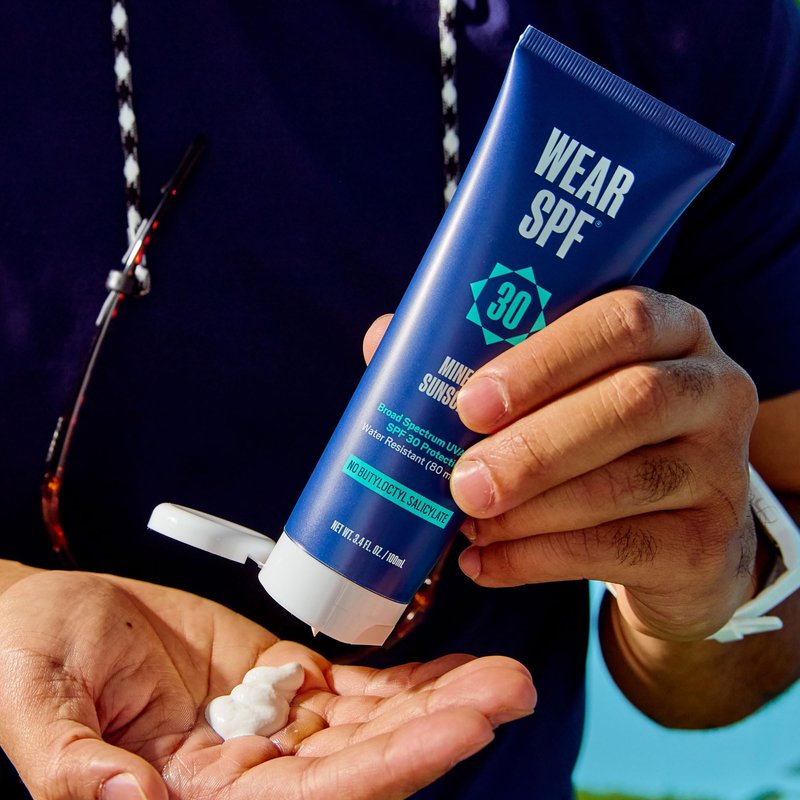 Wear SPF Mineral Sunscreen Lotion – Sweat & Water-Resistant SPF 30, 2-pack