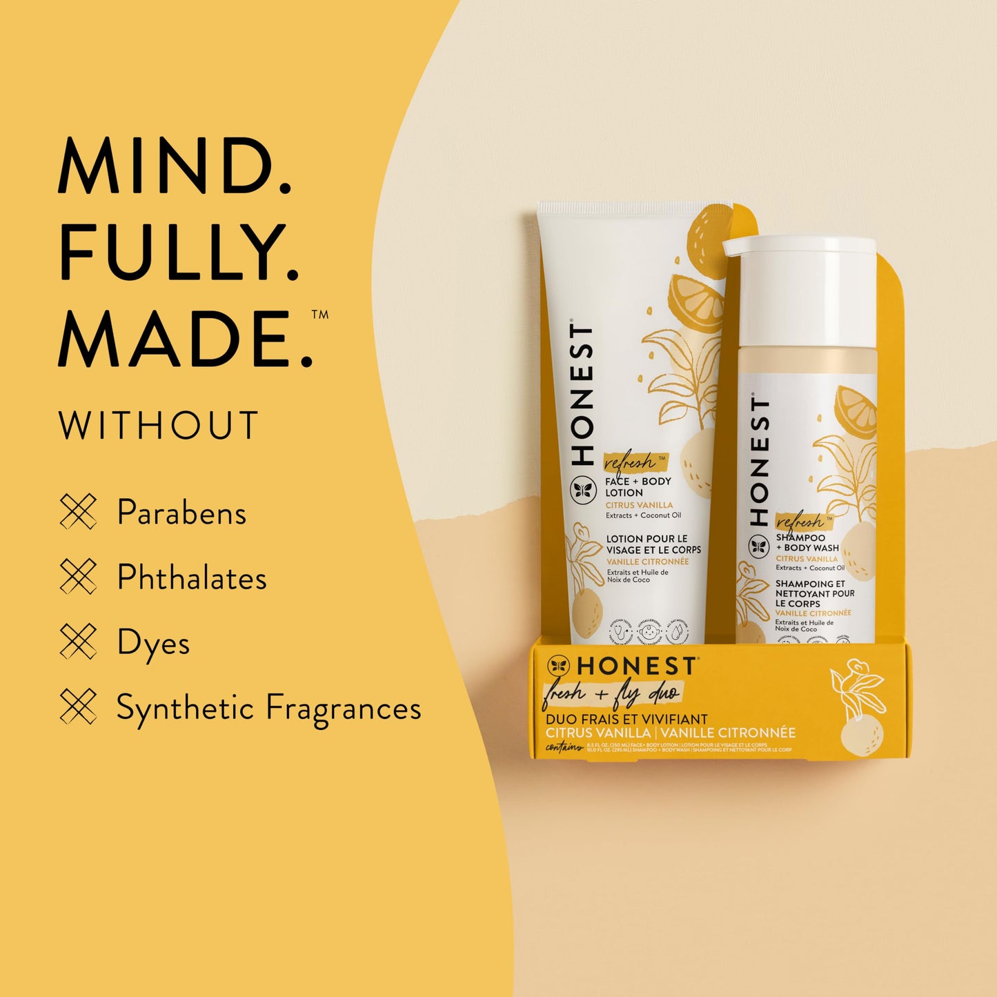 The Honest Company 2-in-1 Cleansing Shampoo Bundle