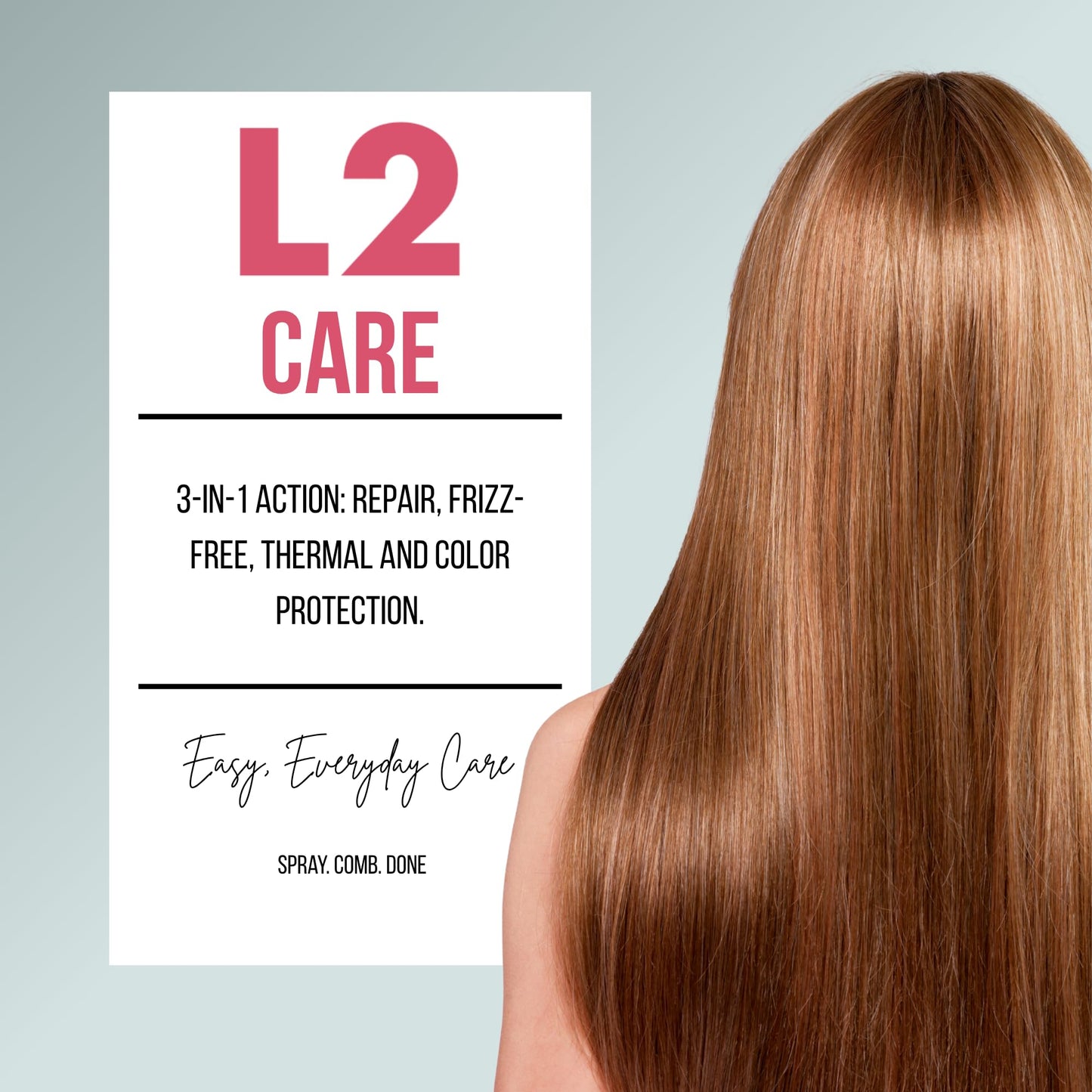 Lakmé Travel Size L2 Care Bi Phase Conditioner, Detangling Spray for Hair, Leave In Conditioner Spray For Dry and Damaged Hair, 3.4 Fl Oz