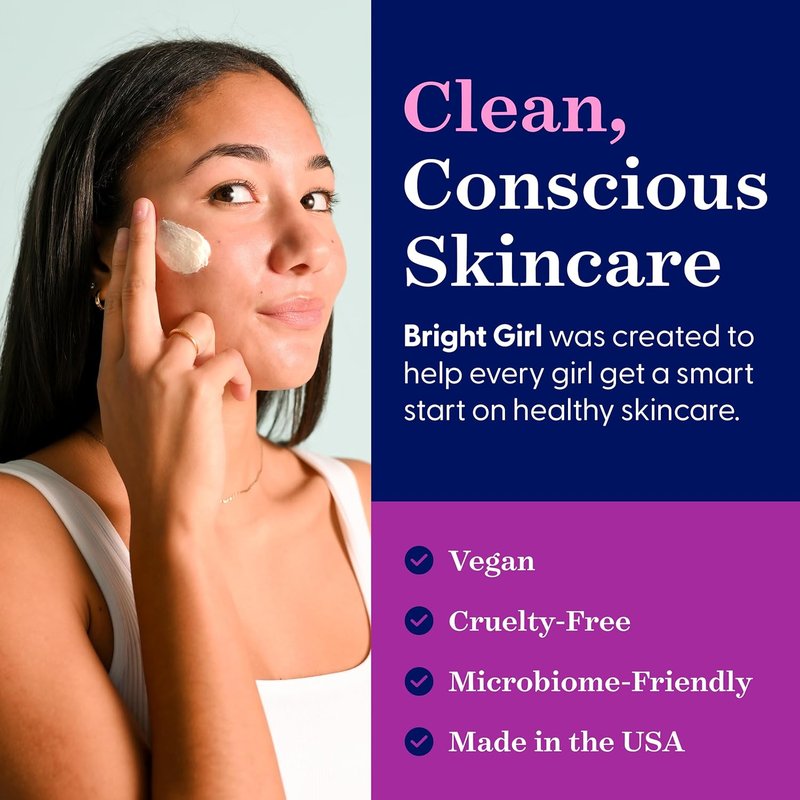 Bright+Block SPF 40 Sheer Mineral Sunscreen - Lightweight, Water-Resistant Formula for Sensitive & Acne-Prone Skin | 2.1 fl oz