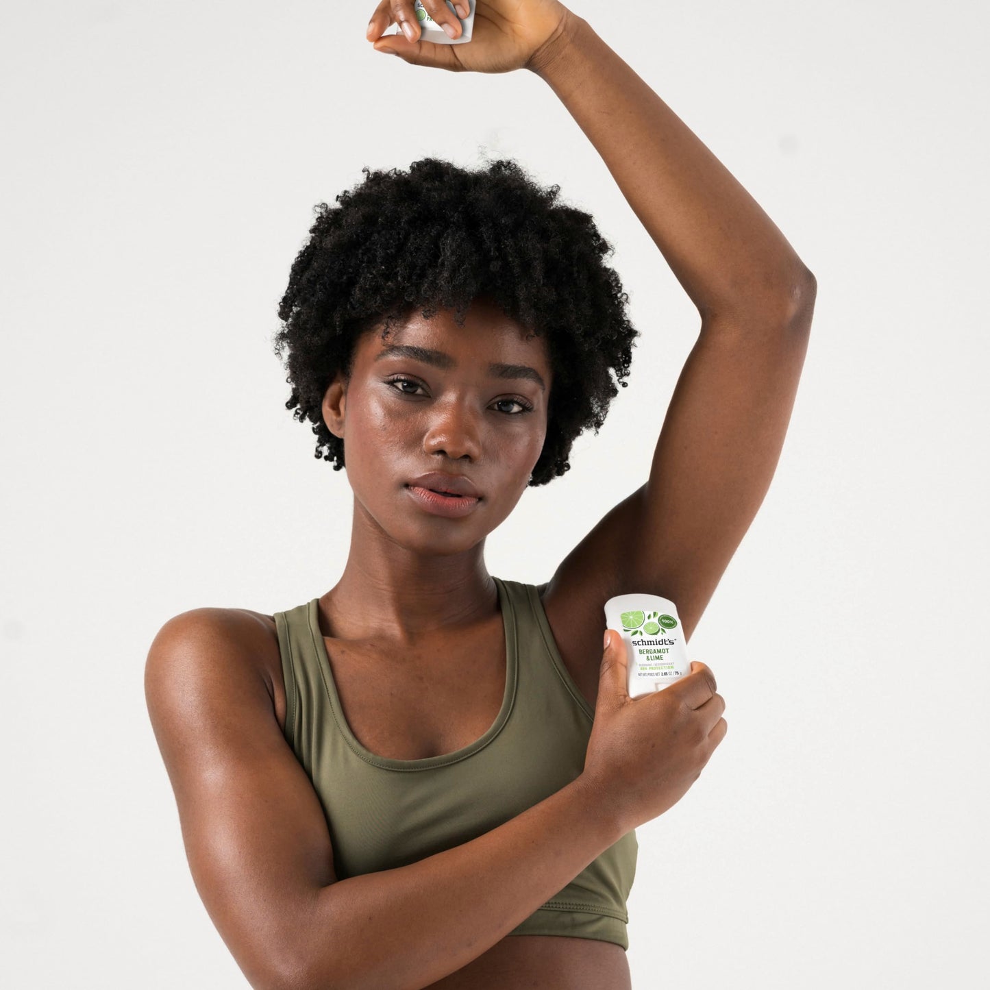 Schmidt's Aluminum-Free Vegan Deodorant Bergamot & Lime 4 Count for Women and Men, with 24 Hour Odor Protection, Natural Ingredients, Cruelty-Free, 2.65 oz
