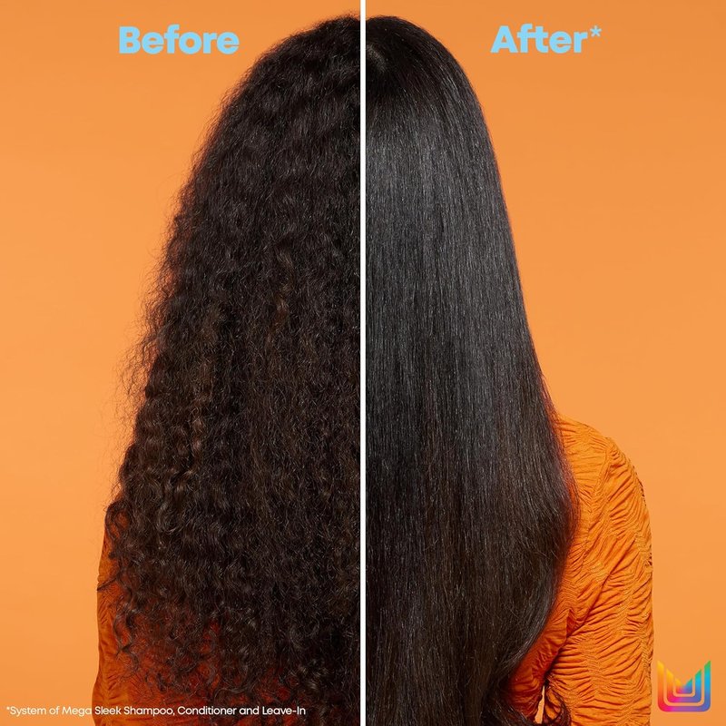 Matrix Mega Sleek Shampoo - Smoothing & Detangling Formula for Dry, Damaged & Frizzy Hair | 33.8 Fl Oz