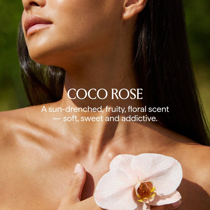 HERBIVORE Coco Rose Coconut Oil Body Polish | Exfoliating Body Scrub with Shea Butter | Smooths & Softens Skin, Plant-Based, Vegan, for All Skin Types, 237 mL / 8 oz