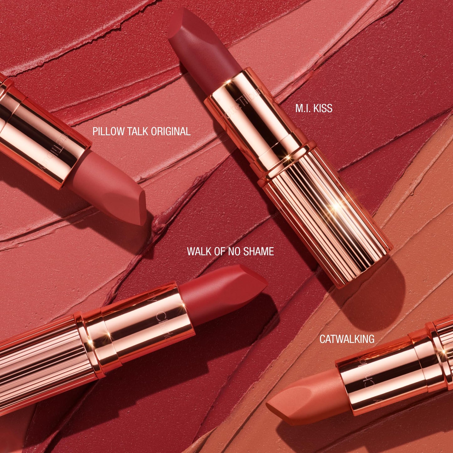 Charlotte Tilbury Matte Revolution Lipstick - Long Lasting, Matte Lipstick with Buildable Color & Lip-Loving Ingredients - Creamy, Easy to Blend Formula - Walk Of No Shame