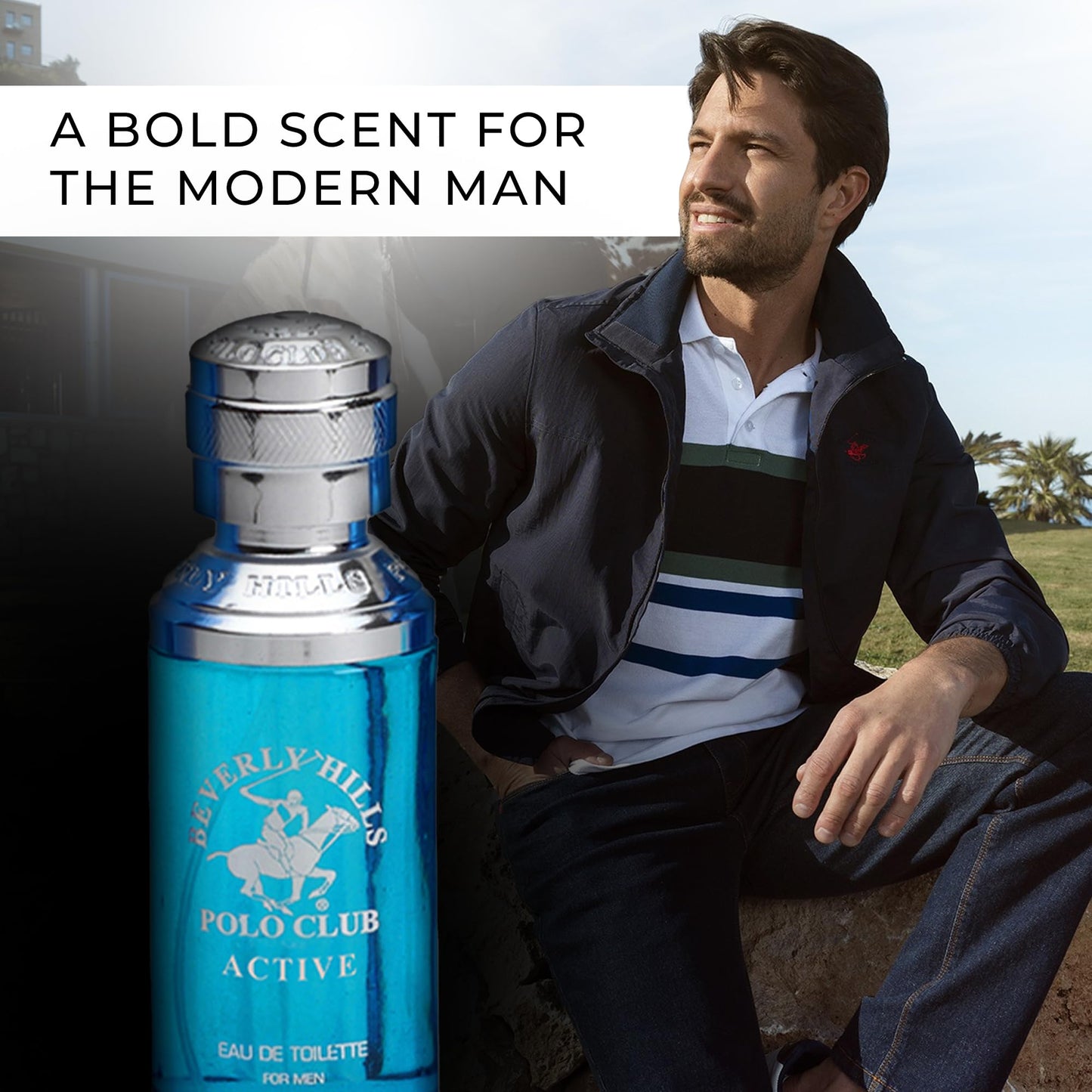 Beverly Hills Polo Club Eau De Toilette Spray - ‘Classic’ Cologne Eau De Toilette - Fresh, Woody Fragrance