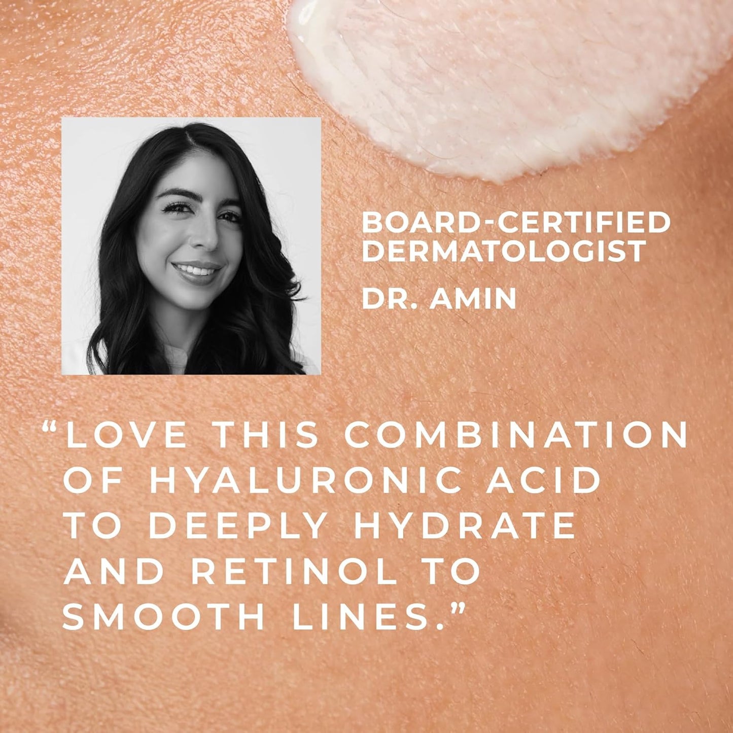 RoC Retinol Moisturizer - Daily Hydration Anti-Aging Cream with Hyaluronic Acid | 1.7 Ounces for Fine Lines & Dark Spots
