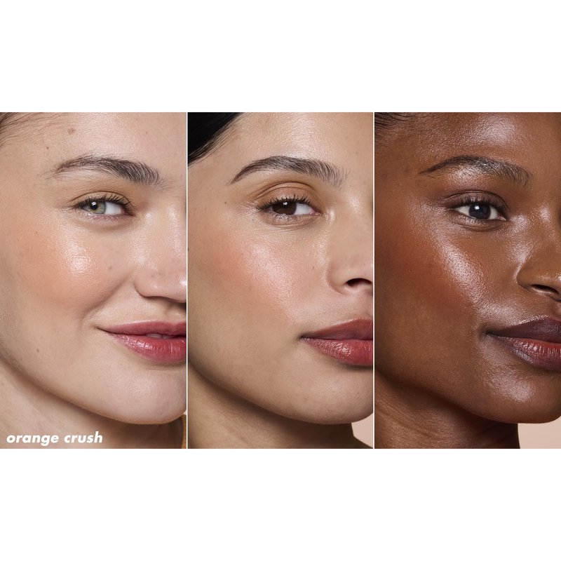 e.l.f. Sheer For It Blush Tint, Multi-Use, Long-Lasting Lip & Cheek Makeup, Creates A Natural Flush Finish, Vegan & Cruelty-Free, Orange Crush