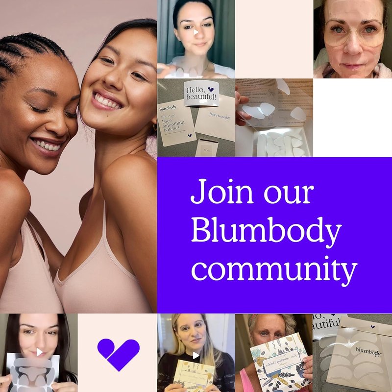 BLUMBODY Chest Wrinkle Pads - Anti-Wrinkle Silicone Patches for Firming & Smoothing | Reusable Overnight Neck & Décolleté Care (1-Month Supply)