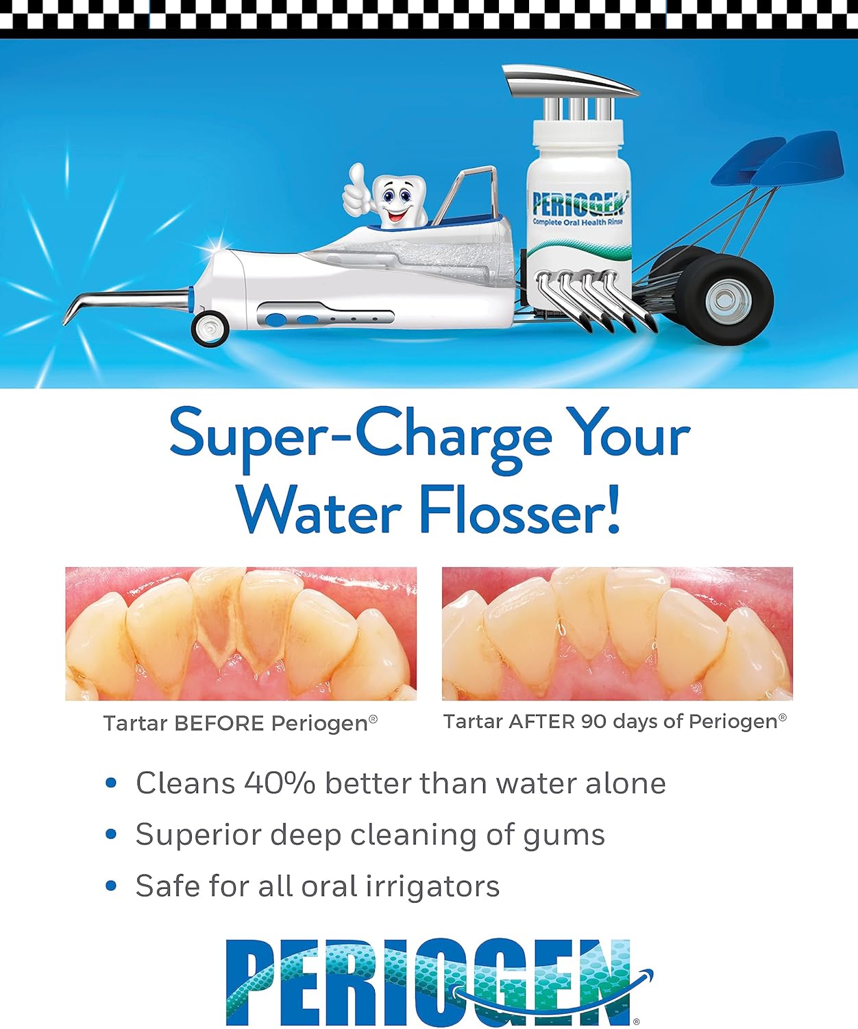 Periogen Oral Rinse - Advanced Dental Care for Fresh Breath | 16 oz