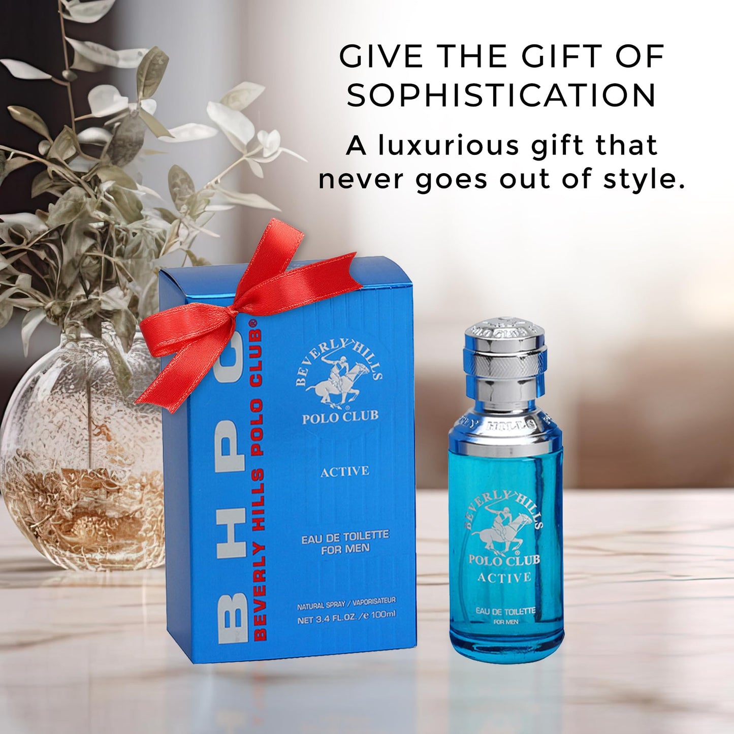 Beverly Hills Polo Club Eau De Toilette Spray - ‘Classic’ Cologne Eau De Toilette - Fresh, Woody Fragrance