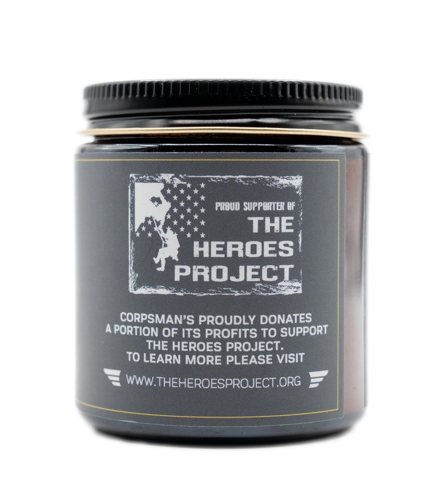Corpsman's BLACK OPS STYLING PASTE | Medium Hold | Matte Finish | 4 ounce glass jar