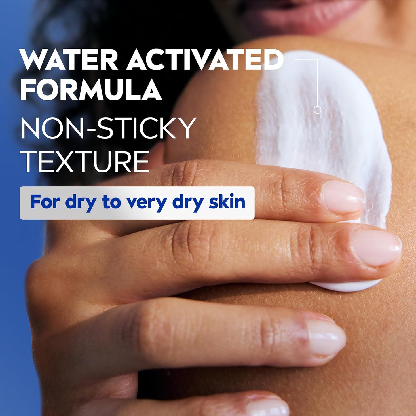 NIVEA Cocoa Butter In Shower Lotion - Water Activated Moisturizer for Dry Skin | 13.5 FL OZ, Pack of 3