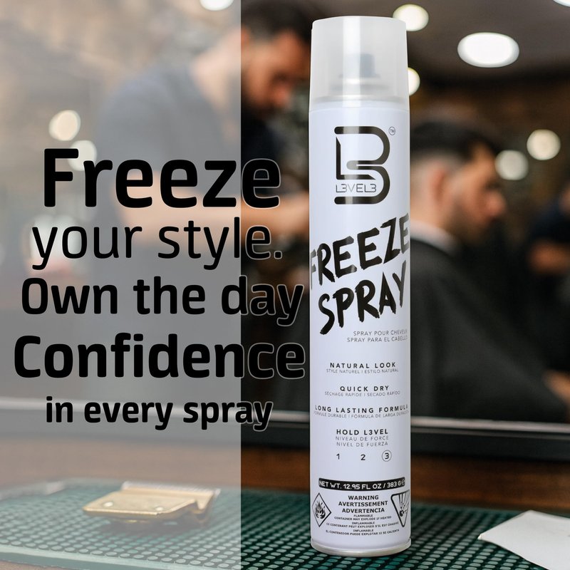 L3 Level 3 Hair Spray - Long Lasting and Strong Hold Hair Spray (12.95 Oz)