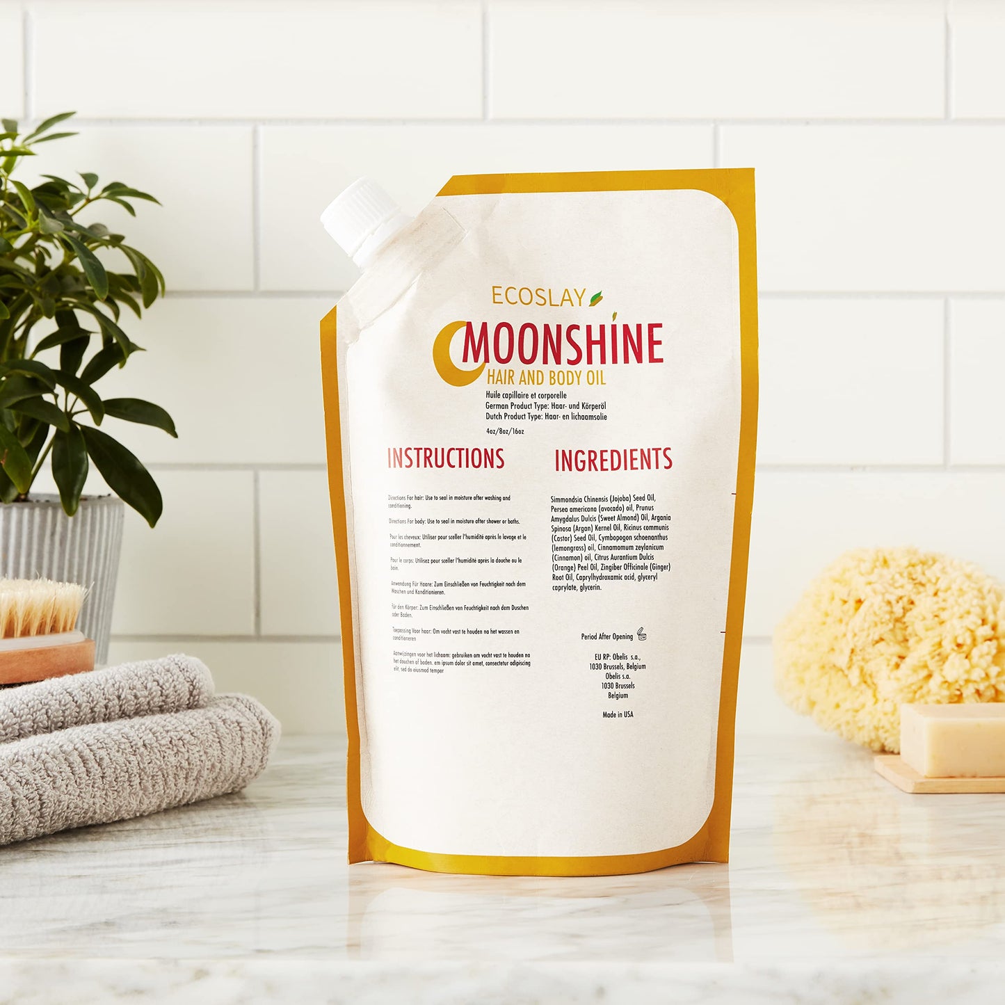 Ecoslay Moonshine and Pour Spout Bundle