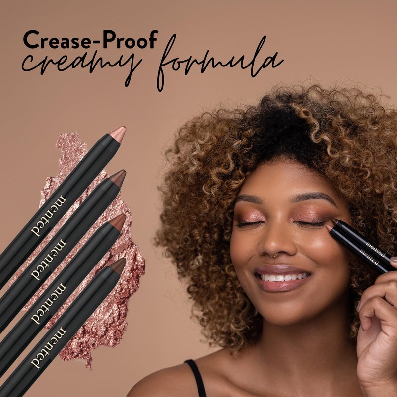 Mented Cosmetics Color Intense Eye Shadow Sticks, Cream Eyeshadow Stick Crayon, Easy-to-Apply Eye Shadow Pencils, Waterproof + Crease Proof Eyeshadow Stick Make Up, 0.05oz, Pretty Penny