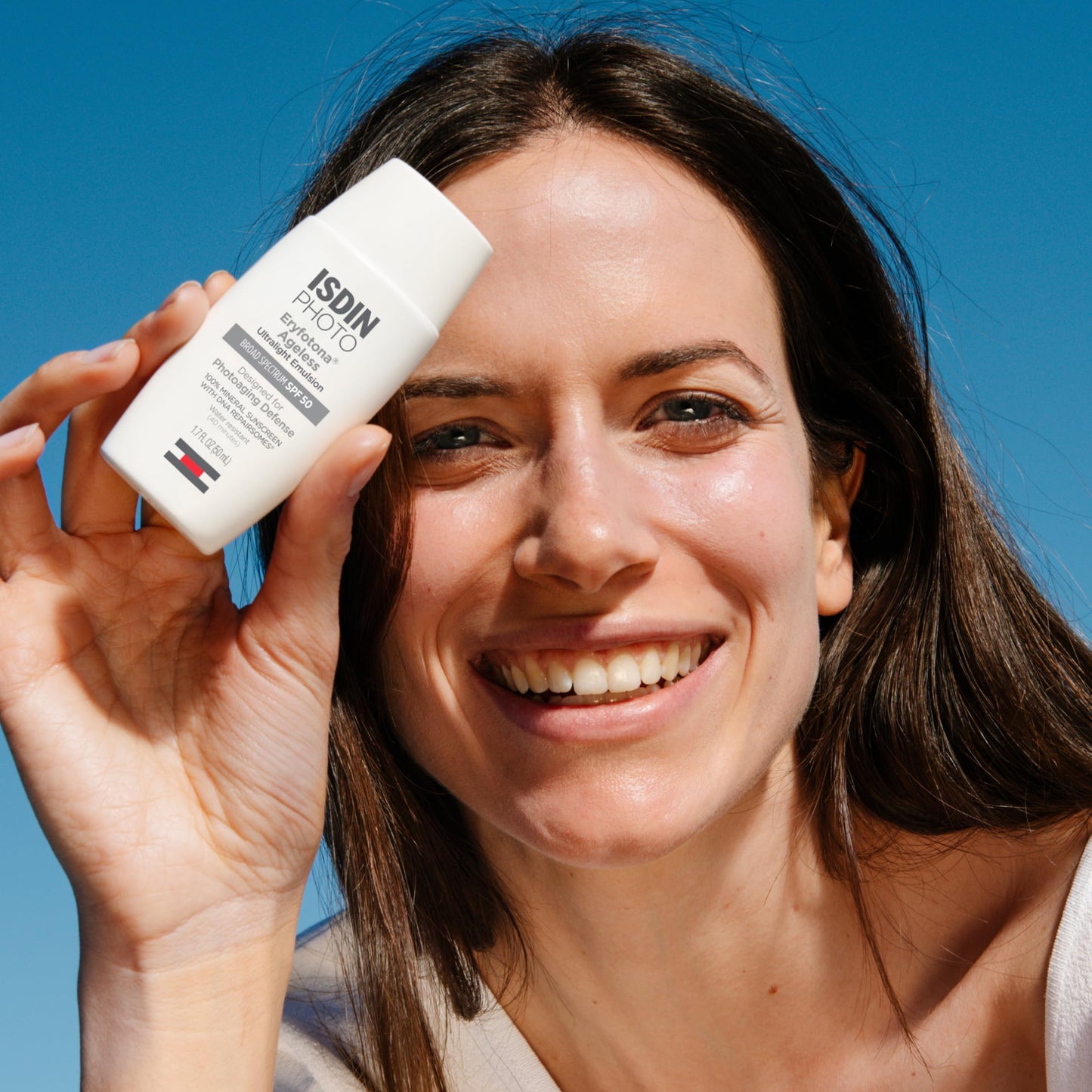 ISDIN Eryfotona Ageless Tinted Mineral Face Sunscreen SPF 50, Zinc Oxide